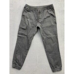 Silver Lake Cargo Performance Jogger Pants Mens Size XL Black Elastic Drawstring
